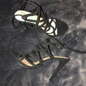 Lace up heels